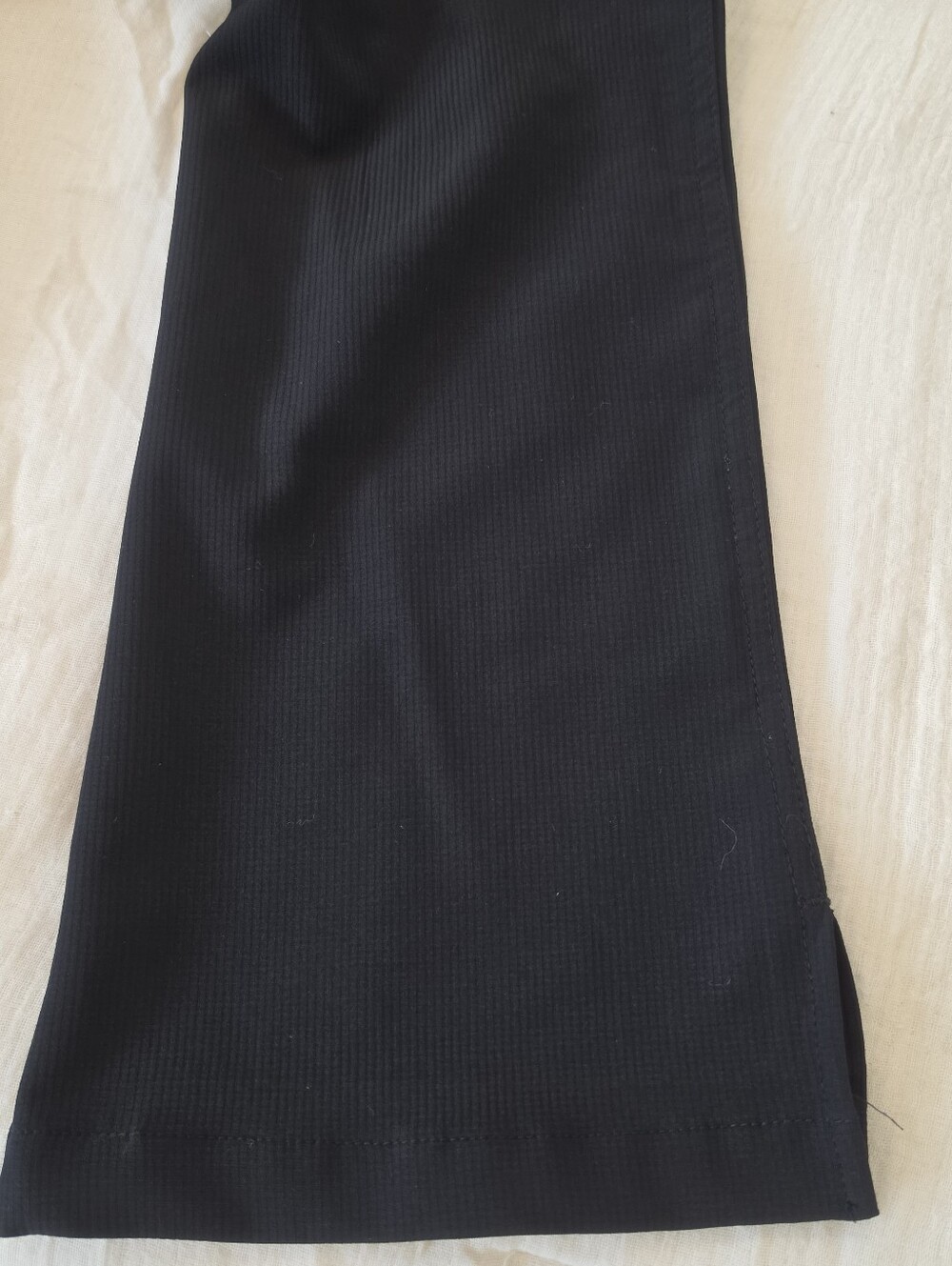 MED COUTURE AIR Scrub Set in Black with Lime Accents SMALL - Picture 9 of 10